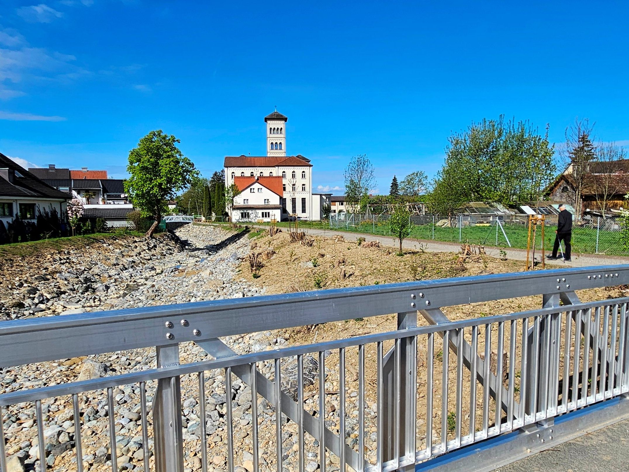 Raum für Sicherheit, Natur und Naherholung: Ziel des Hochwasserschutzprojektes Ruggbach war es, die Hochwassersicherheit des Baches von der Mündung in den Bodensee bis hinauf zur L1, Bereich Hofriedenstraße/Lochau bzw. Allgäustraße/Hörbranz zu verbessern und den ökologischen Zustand aufzuwerten.