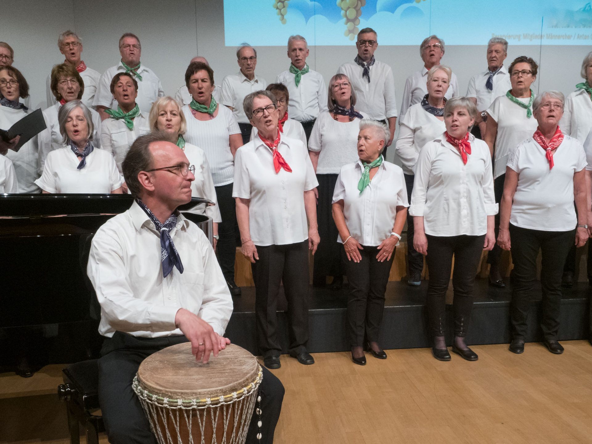 Gesangsverein Harmonie Götzis bei ihrem Vorjahrskonzert