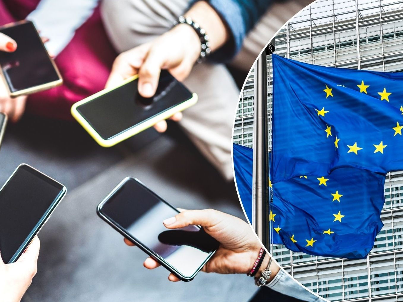 Neue EU-Richtlinie für Handys. Neue EU-Richtlinie für Handys.