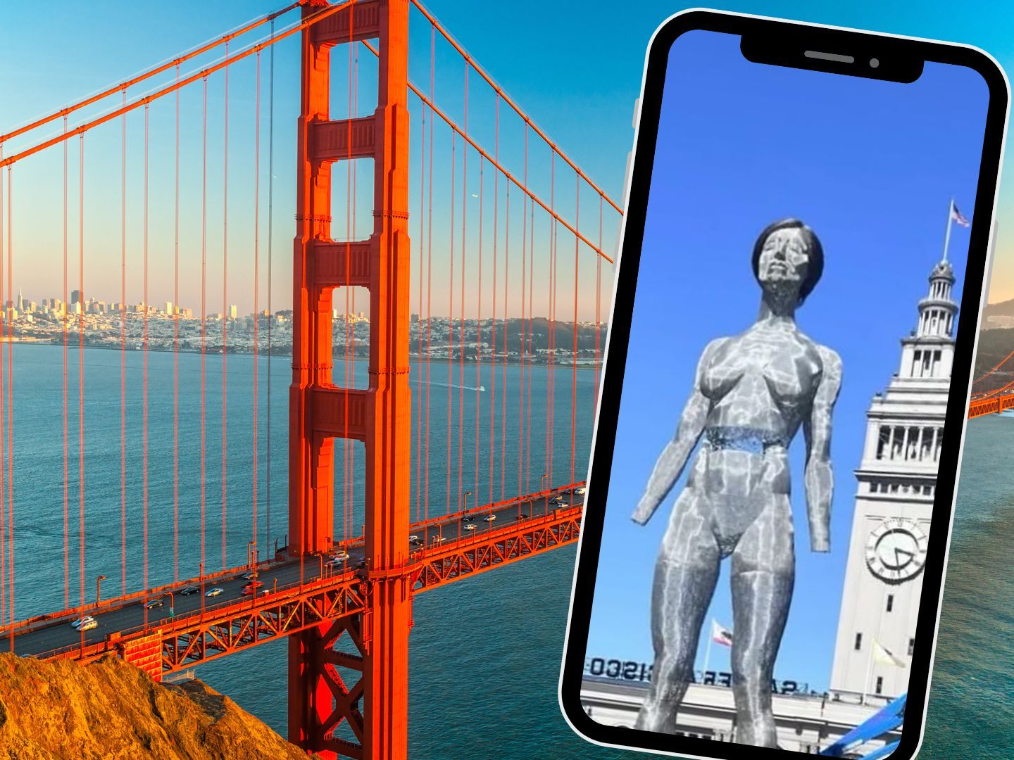 Eine nackte Frauenstatue in San Francisco sorgt für Wirbel – Kritiker halten sie für zu provokant, die Künstlerin will weibliche Stärke zeigen. Eine nackte Frauenstatue in San Francisco sorgt für Wirbel – Kritiker halten sie für zu provokant, die Künstlerin will weibliche Stärke zeigen.