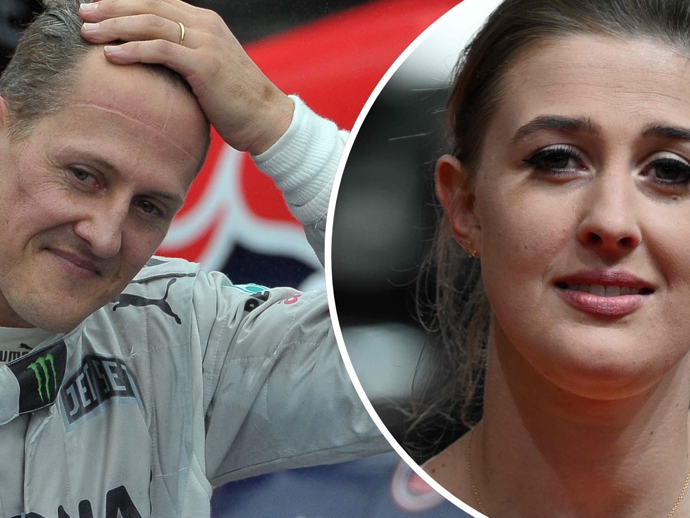 Das erste Kind von Gina Schumacher (r.), und Enkelkind von Michael Schumacher, heißt "Millie".