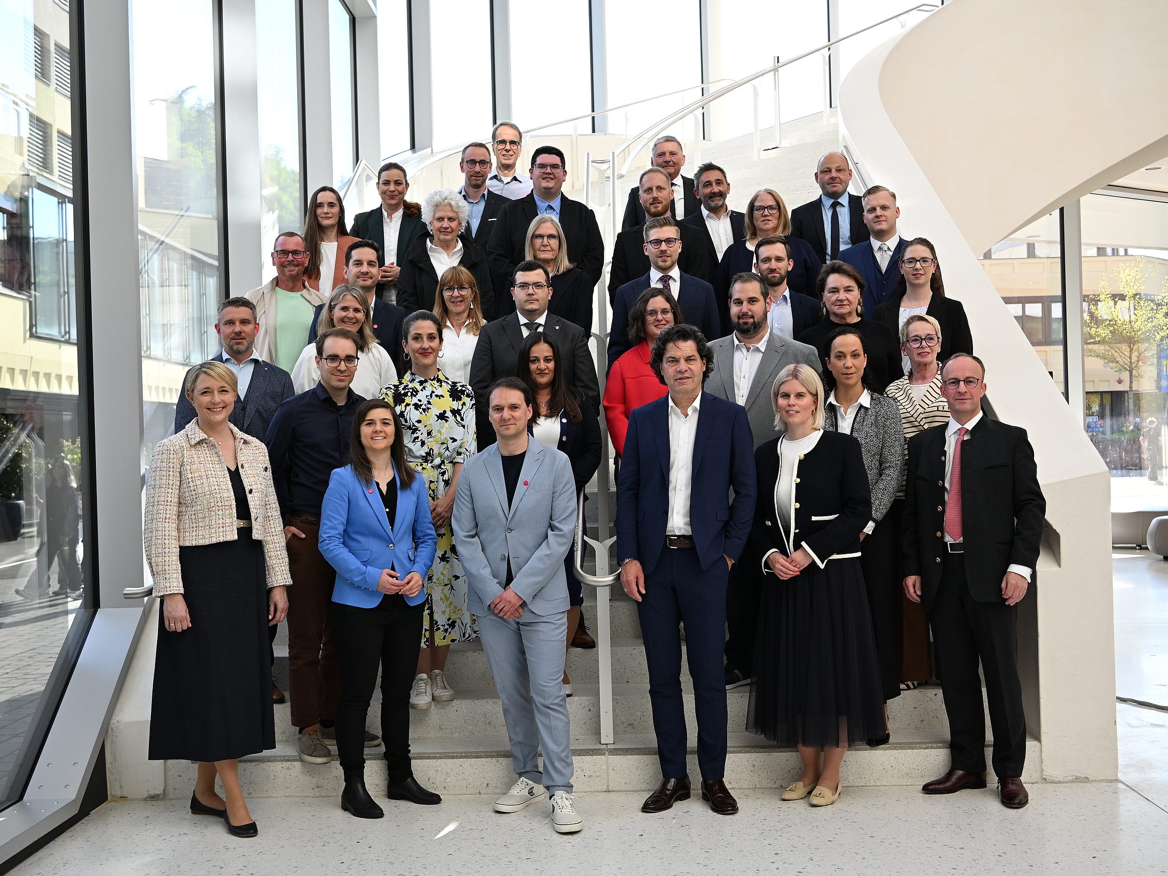 Die 36 Mitlieder der Feldkircher Stadtvertretung wurden am 15. April angelobt.