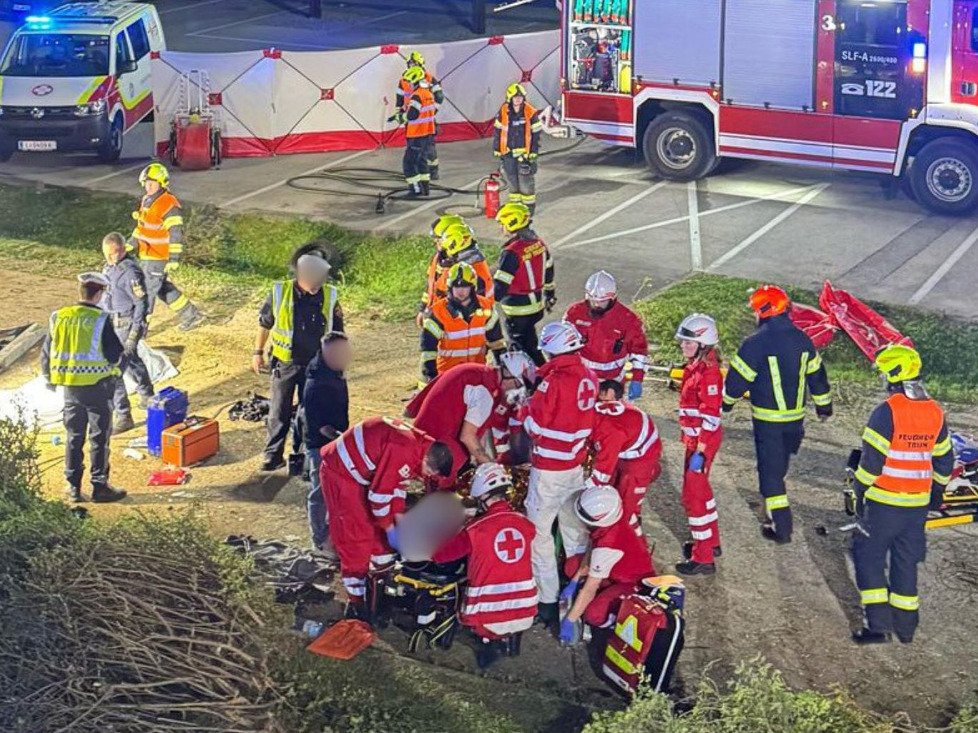 Tödlicher Verkehrsunfall in Traun