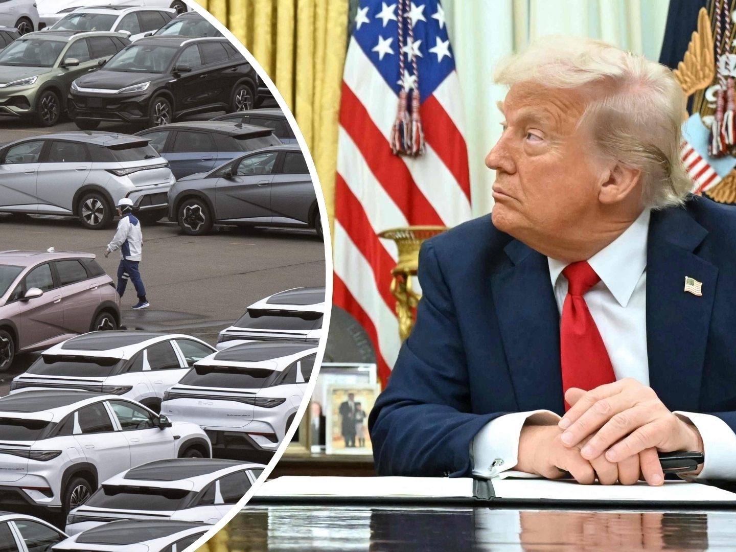 Trumps aggressive Zollpolitik soll am heutigen Mittwoch fortgesetzt werden.