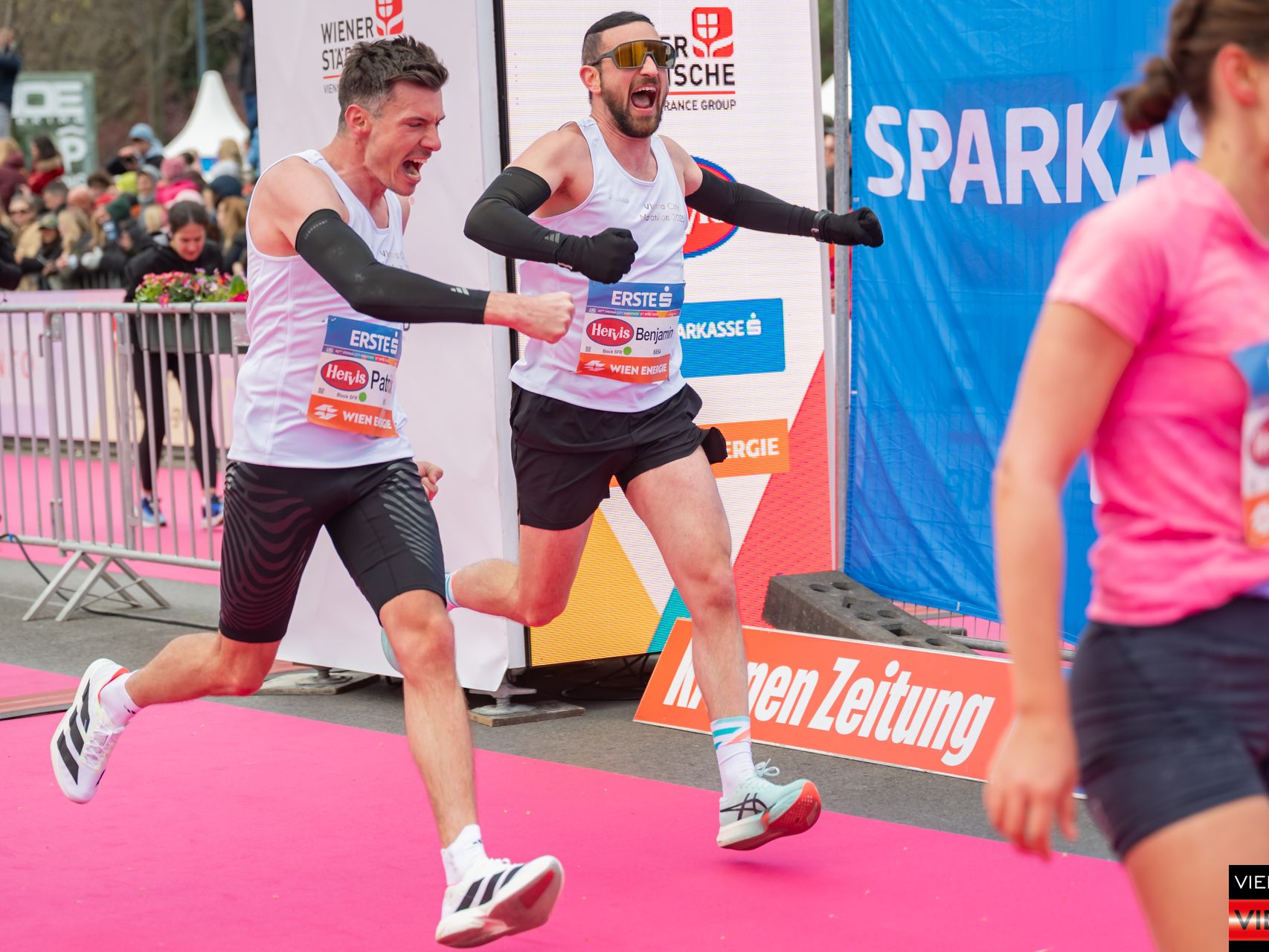 06042025 VCM - Vienna City Marathon 2025 bzw. Halbmarathon - Ziel