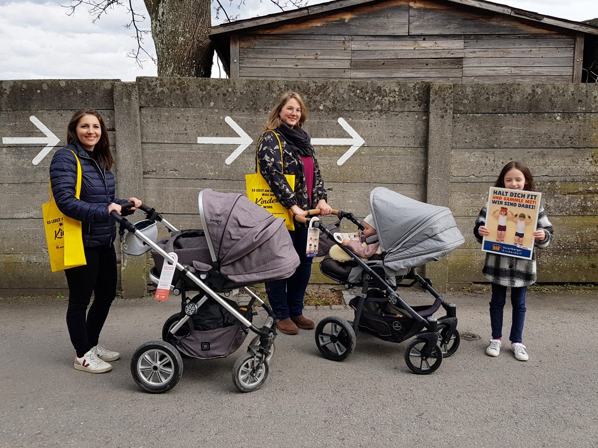 Im April sind viele Ehrenamtliche fürs Vorarlberger Kinderdorf auf dem Weg. Im April sind viele Ehrenamtliche fürs Vorarlberger Kinderdorf auf dem Weg.