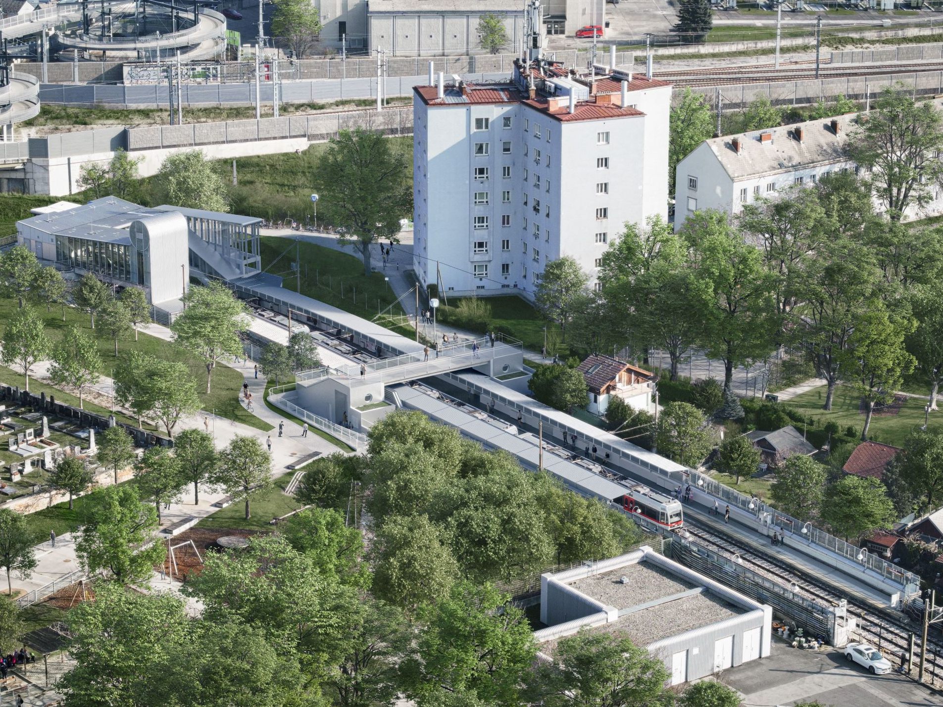 Bessere Barrierefreiheit und mehr Komfort gibt es künftig bei der U6-Station Tscherttegasse.