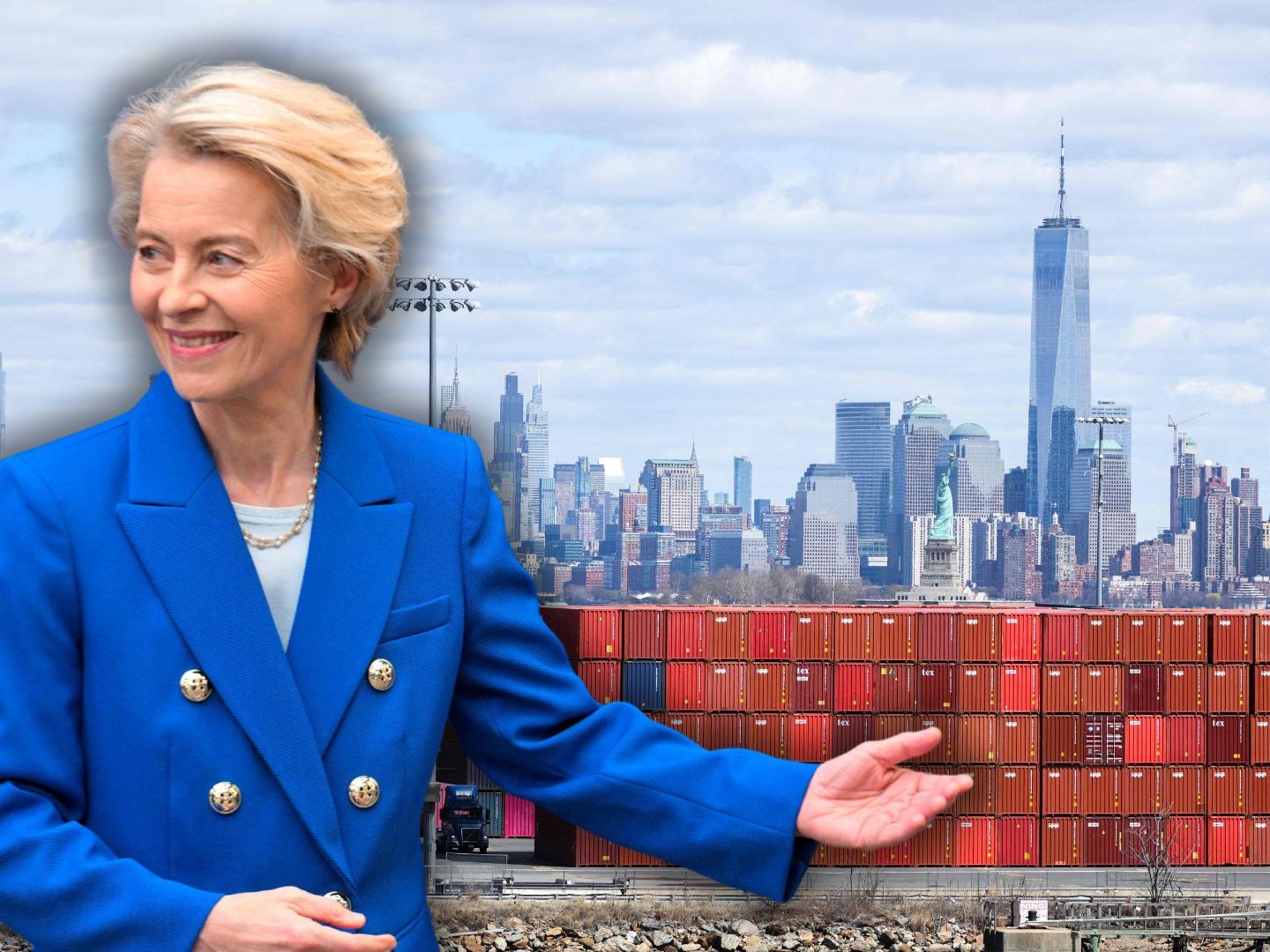 Nachdem Donald Trump seinen Zoll-Hammer zurückgezogen hat, stimmt auch die EU wieder versöhnlichere Töne an.