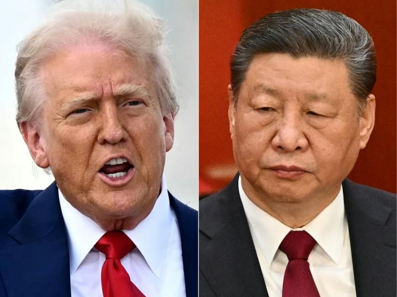 China reagiert auf die Zölle der USA. China reagiert auf die Zölle der USA.
