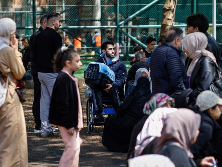 Ein schweres Erdbeben hat die Türkei am Mittwoch erschüttert. Ein schweres Erdbeben hat die Türkei am Mittwoch erschüttert.