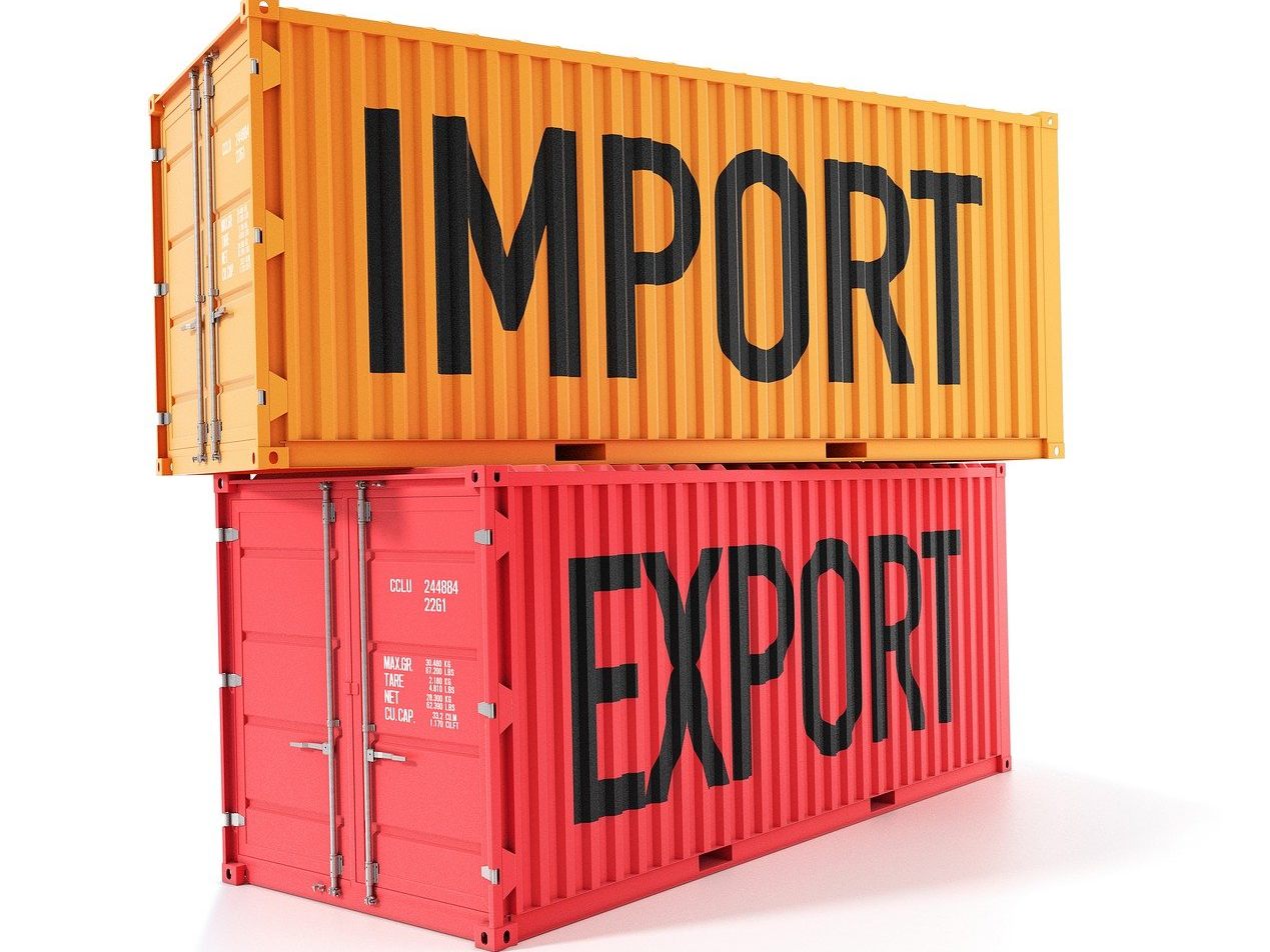 Österreich importierte mehr, die Exporte gingen zurück.