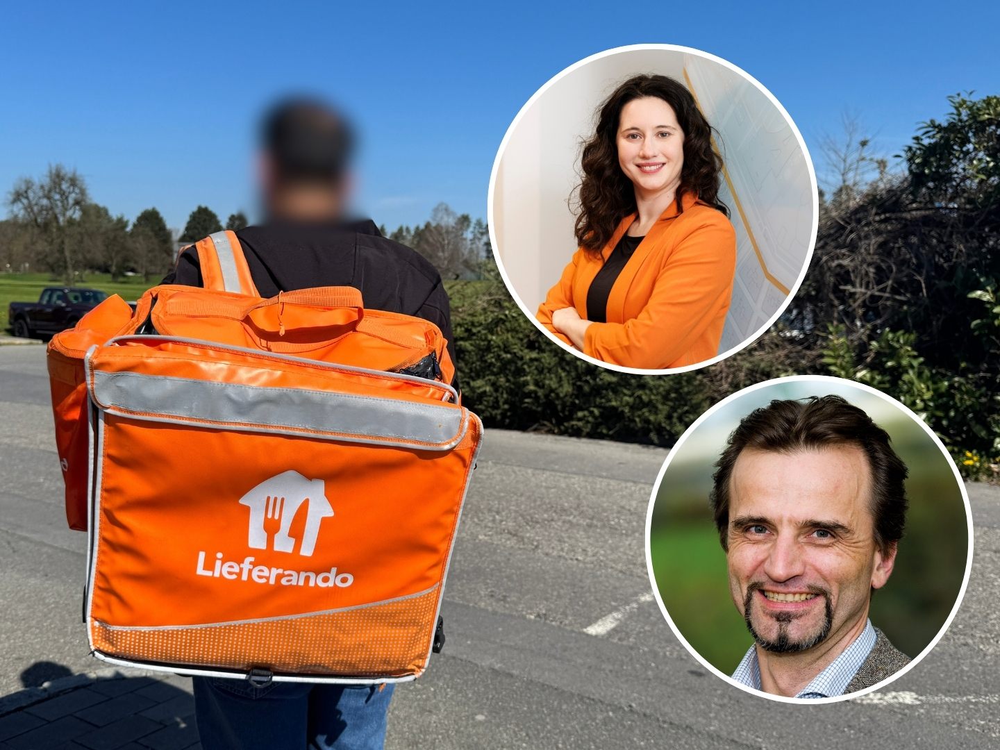 Durch die freien Dienstverträge sind die Arbeitsbedingungen der Lieferando-Fahrer in der Kritik. Durch die freien Dienstverträge sind die Arbeitsbedingungen der Lieferando-Fahrer in der Kritik.