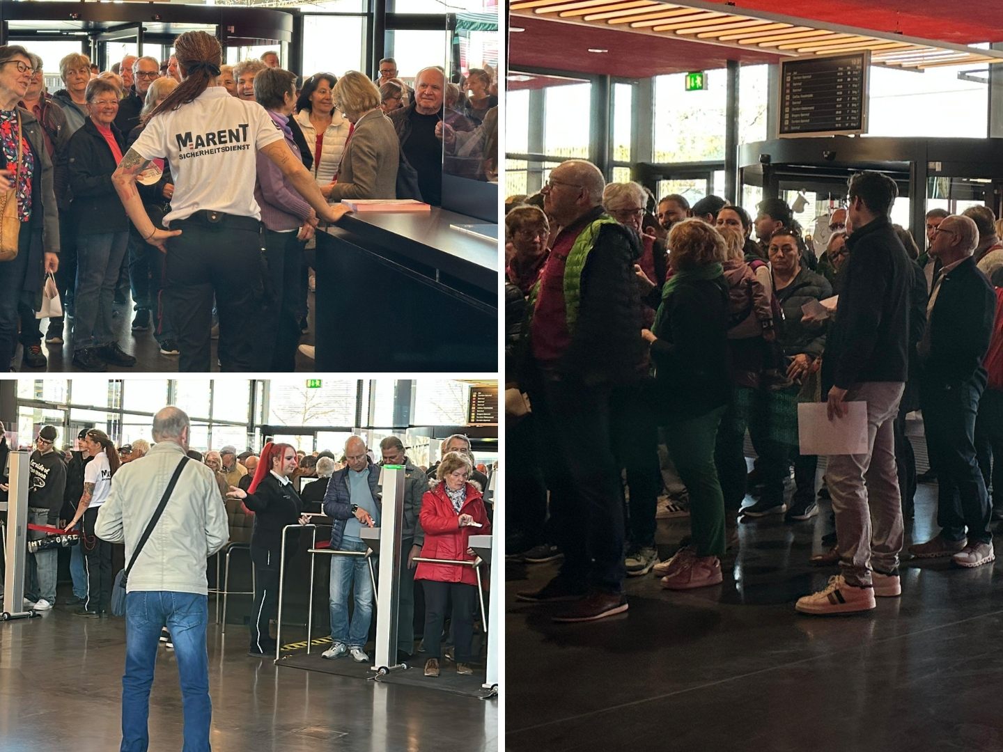 Ansturm bei der Eröffnung der "SCHAU!".