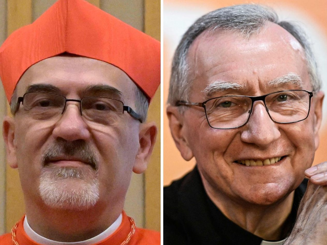 Jerusalemer Patriarch Pizzaballa unter den Favoriten. Jerusalemer Patriarch Pizzaballa unter den Favoriten.
