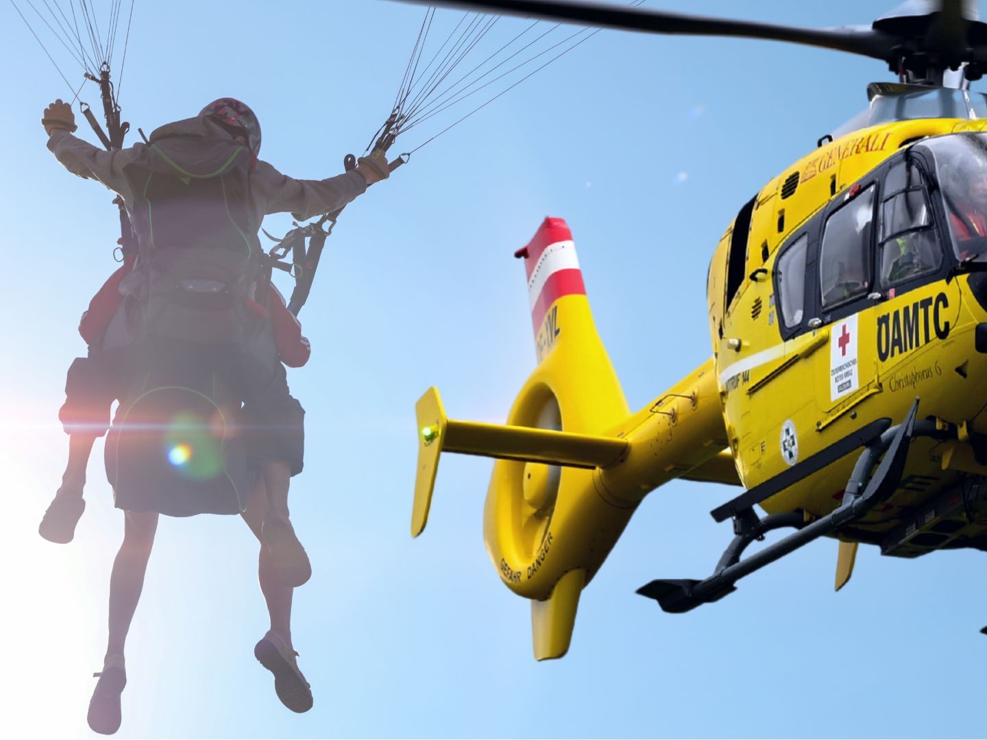 Duo verlor aus unklarer Ursache an Höhe