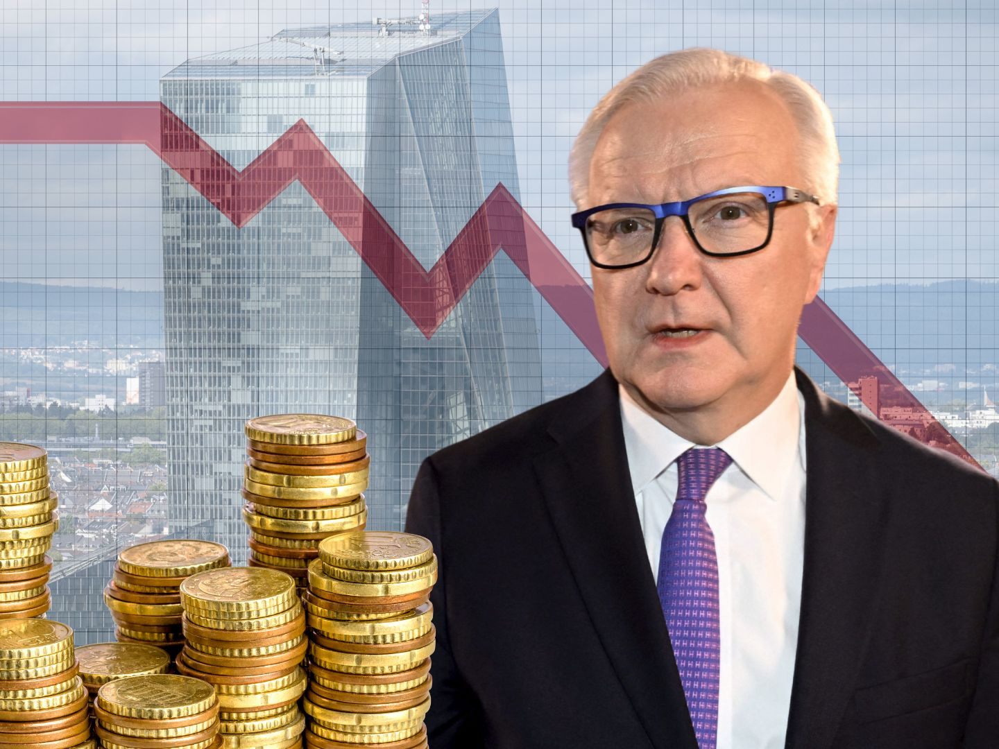 Senkung um 0,50 Prozentpunkte für finnischen Notenbankchef nicht ausgeschlossen Senkung um 0,50 Prozentpunkte für finnischen Notenbankchef nicht ausgeschlossen