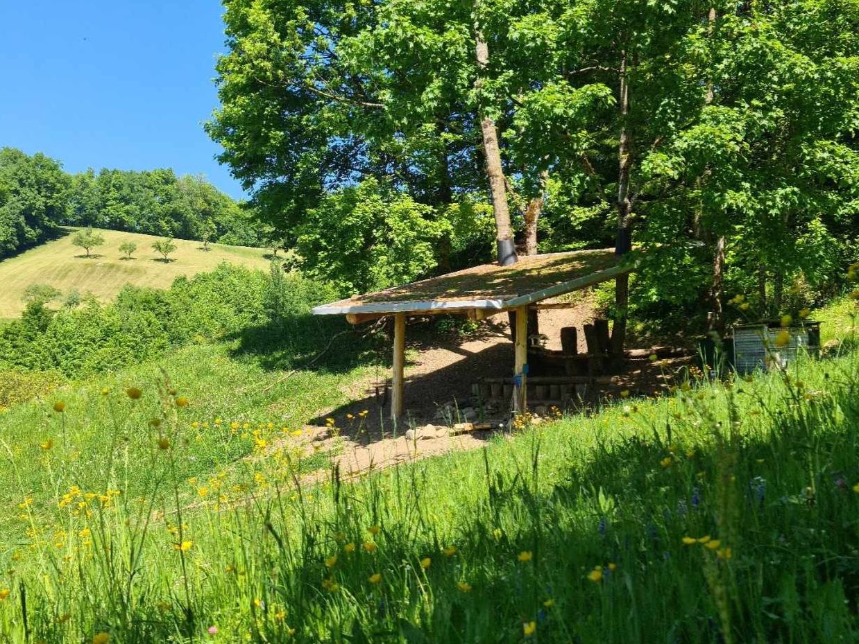 Das neue Walddach für die Waldfüchse