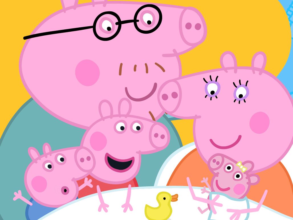 Nachwuchs bei Familie Wutz: In der beliebten Kinderserie "Peppa Pig" wurde die Geburt von Peppas kleiner Schwester Evie verkündet.