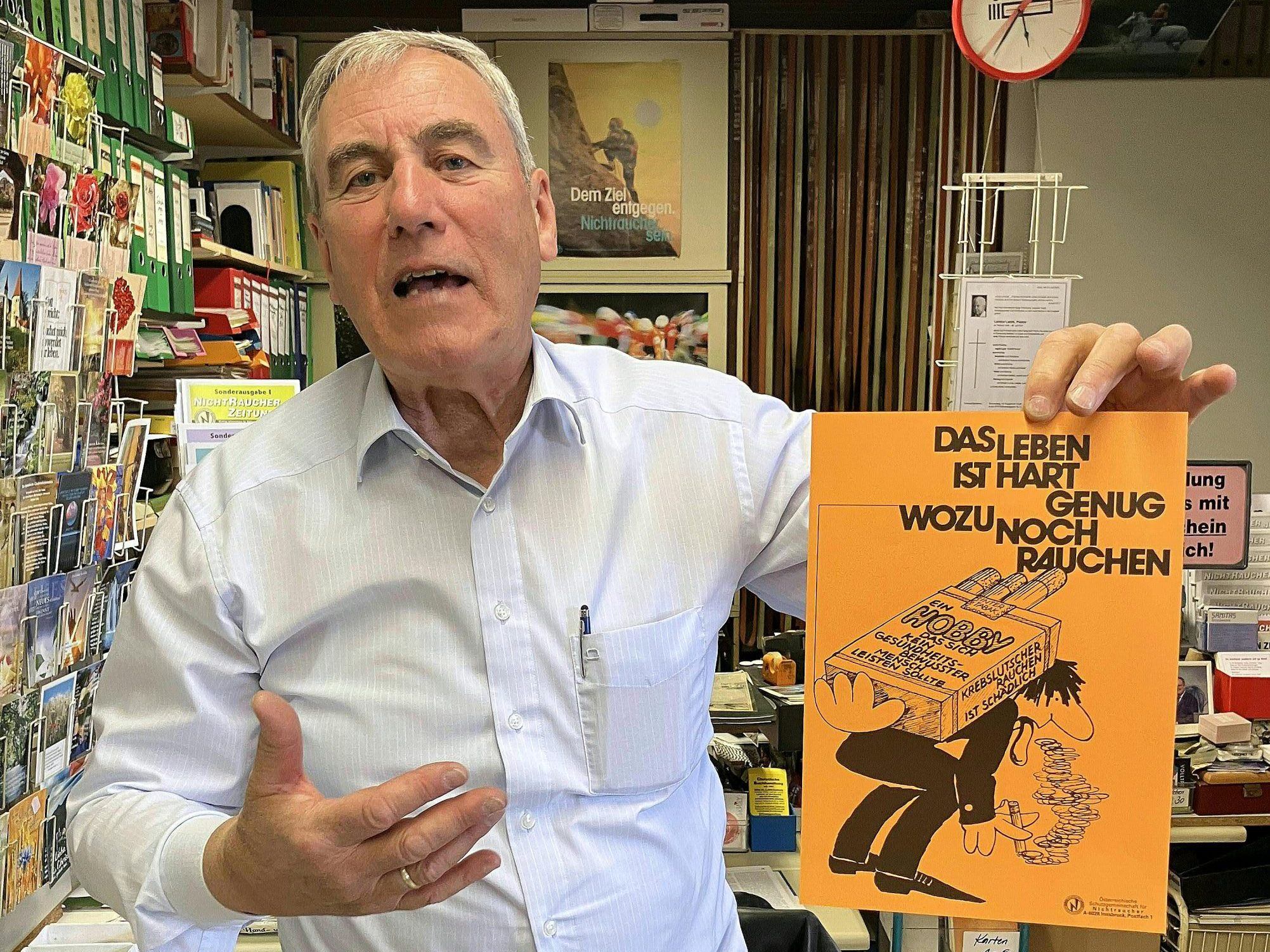Rockenbauer wünscht sich auch Rauchverbote im Freien.