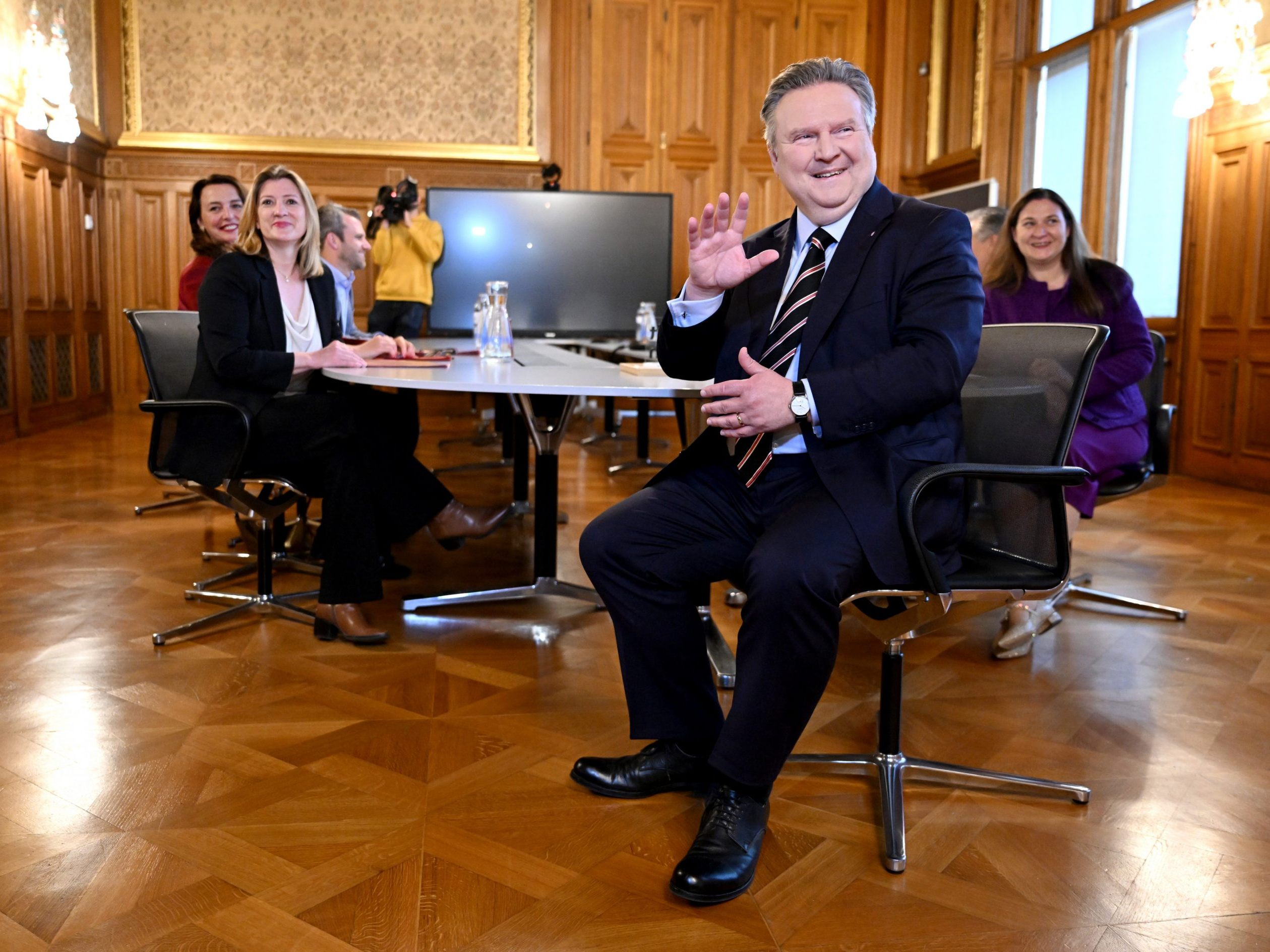 Beim heutigen Treffen ging es um die Planung der nächsten Verhandlungsrunden,