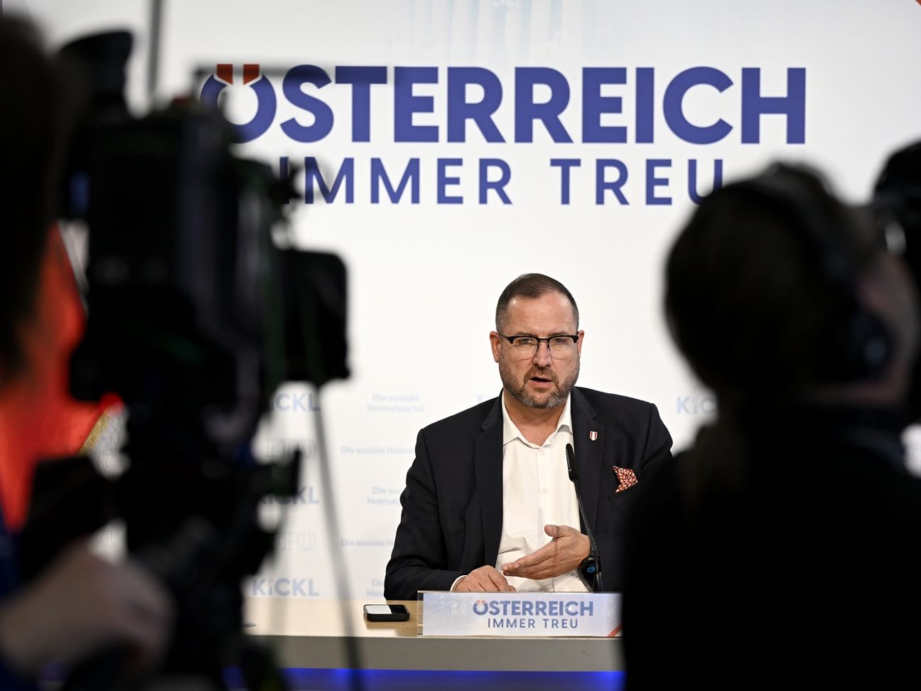 Hafenecker am Tag vor der Budgetrede.