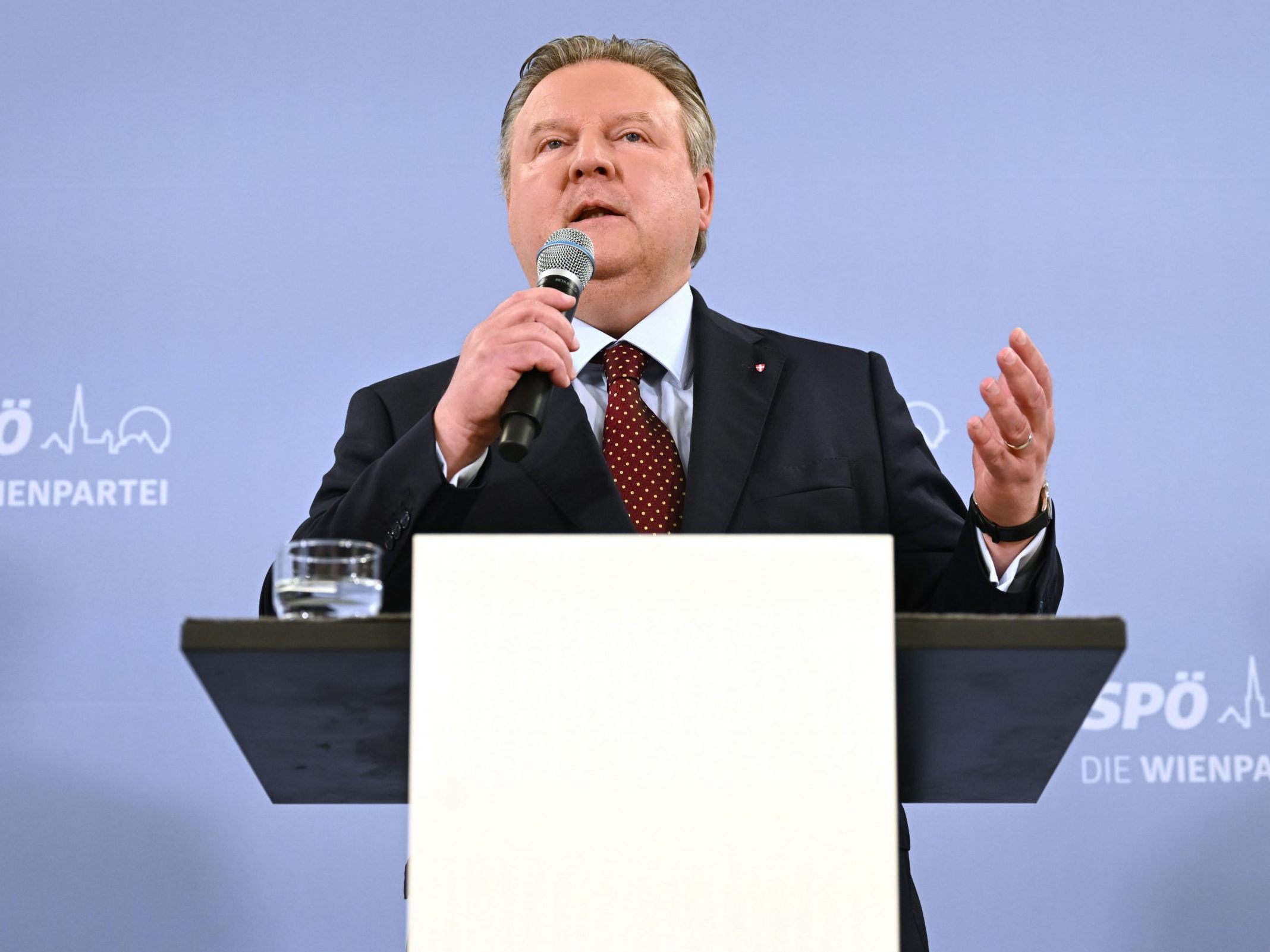 Michael Ludwig ging auf den Vorschlag von Doskozil nicht ein.