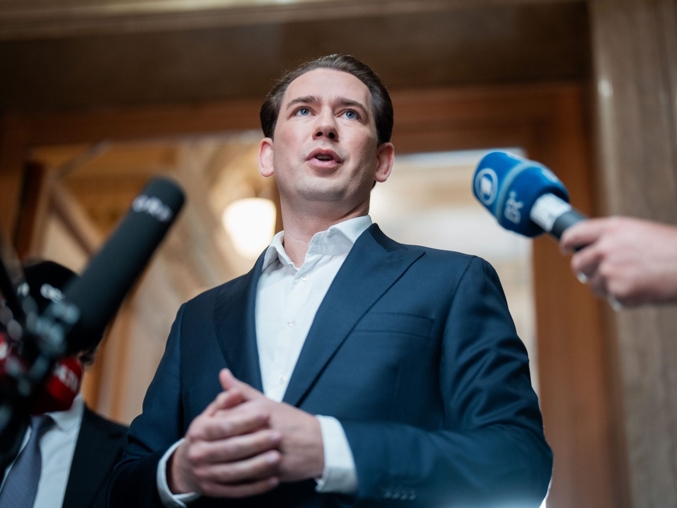 Kurz tritt am Dienstag vor die Presse, zu sehen im Livestream bei VIENNA.at.