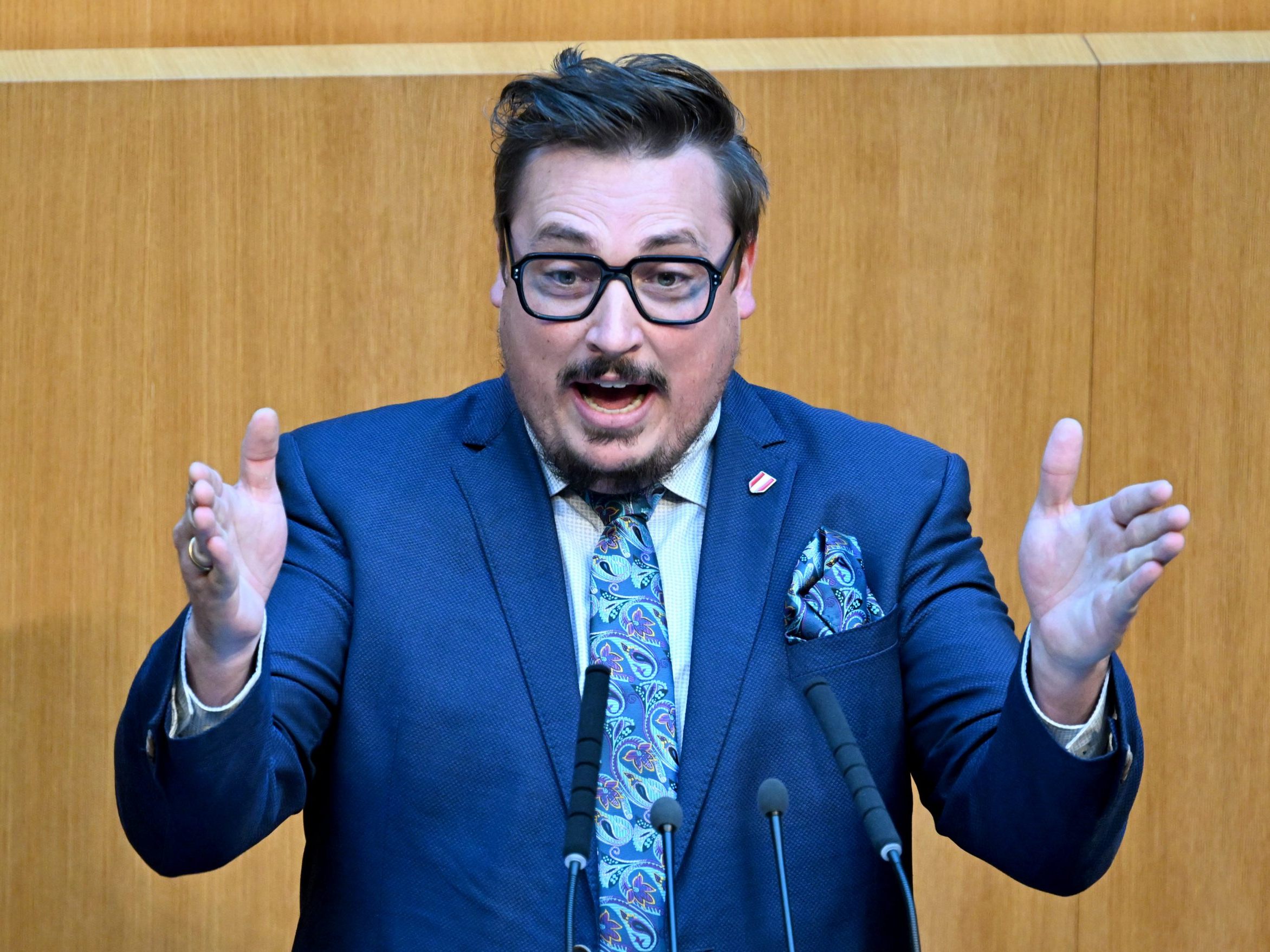 FPÖ-Abgeordneter Christoph Steiner.