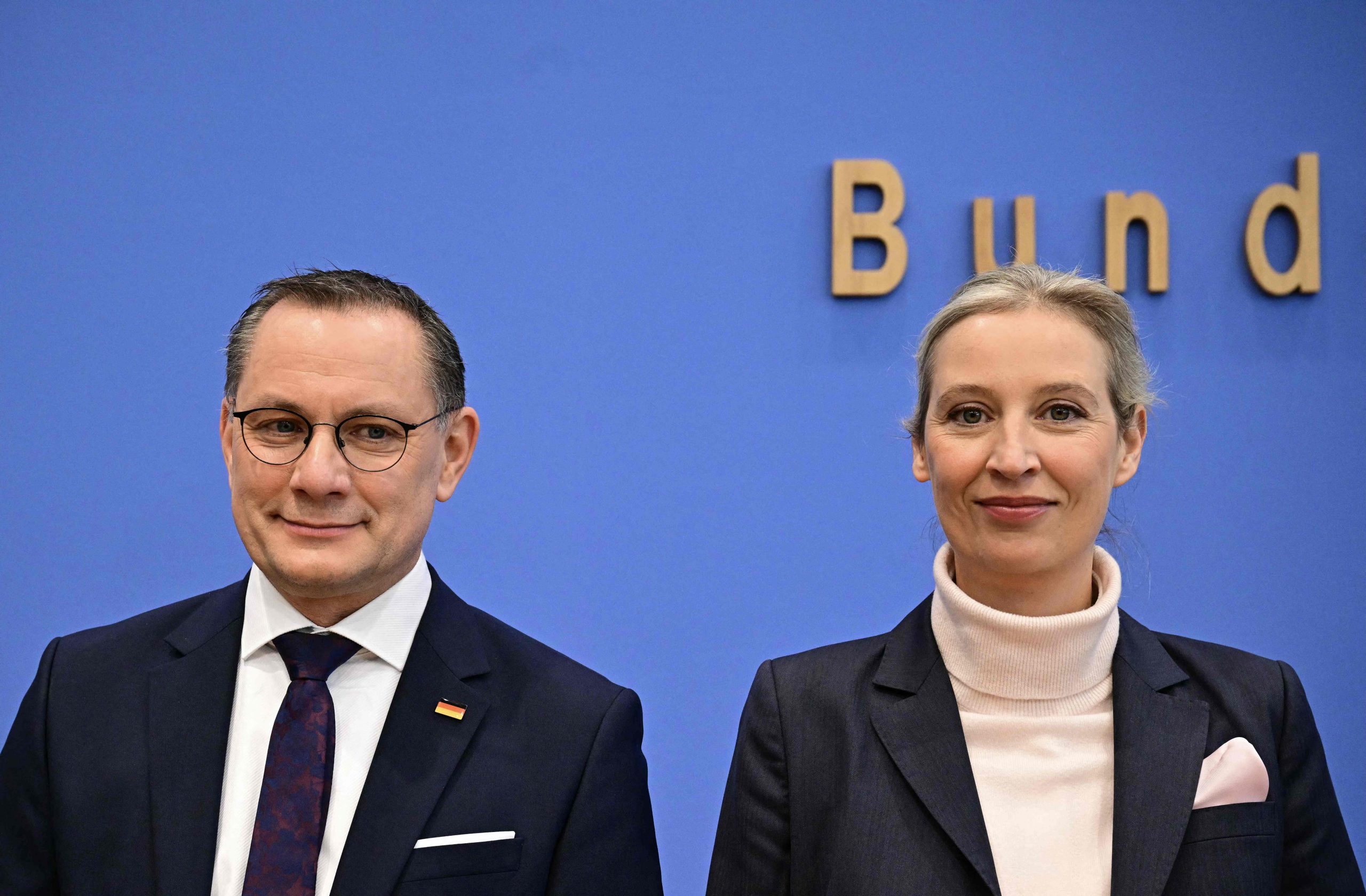Die beiden Co-Vorsitzenden der AfD: Tino Chrupalla und Alice Weidel.