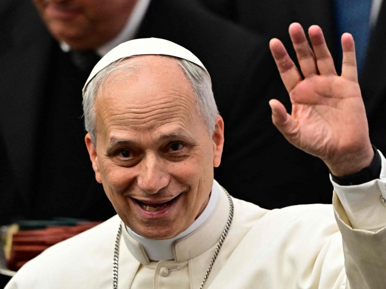 Der Papst Leo XIV. rief die Journalisten dazu auf, "Friedenstifter" zu sein.