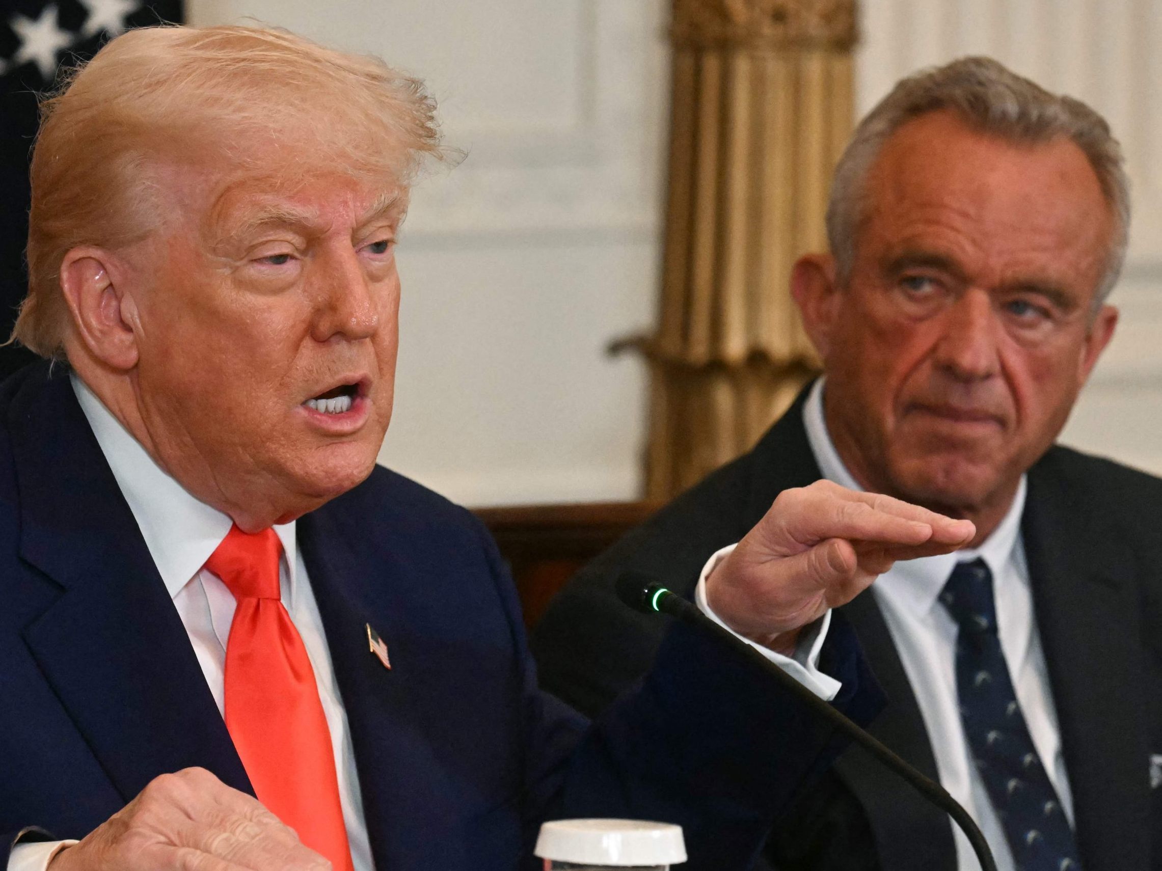 US-Präsident Donald Trump und Gesundheitsminister Robert F. Kennedy