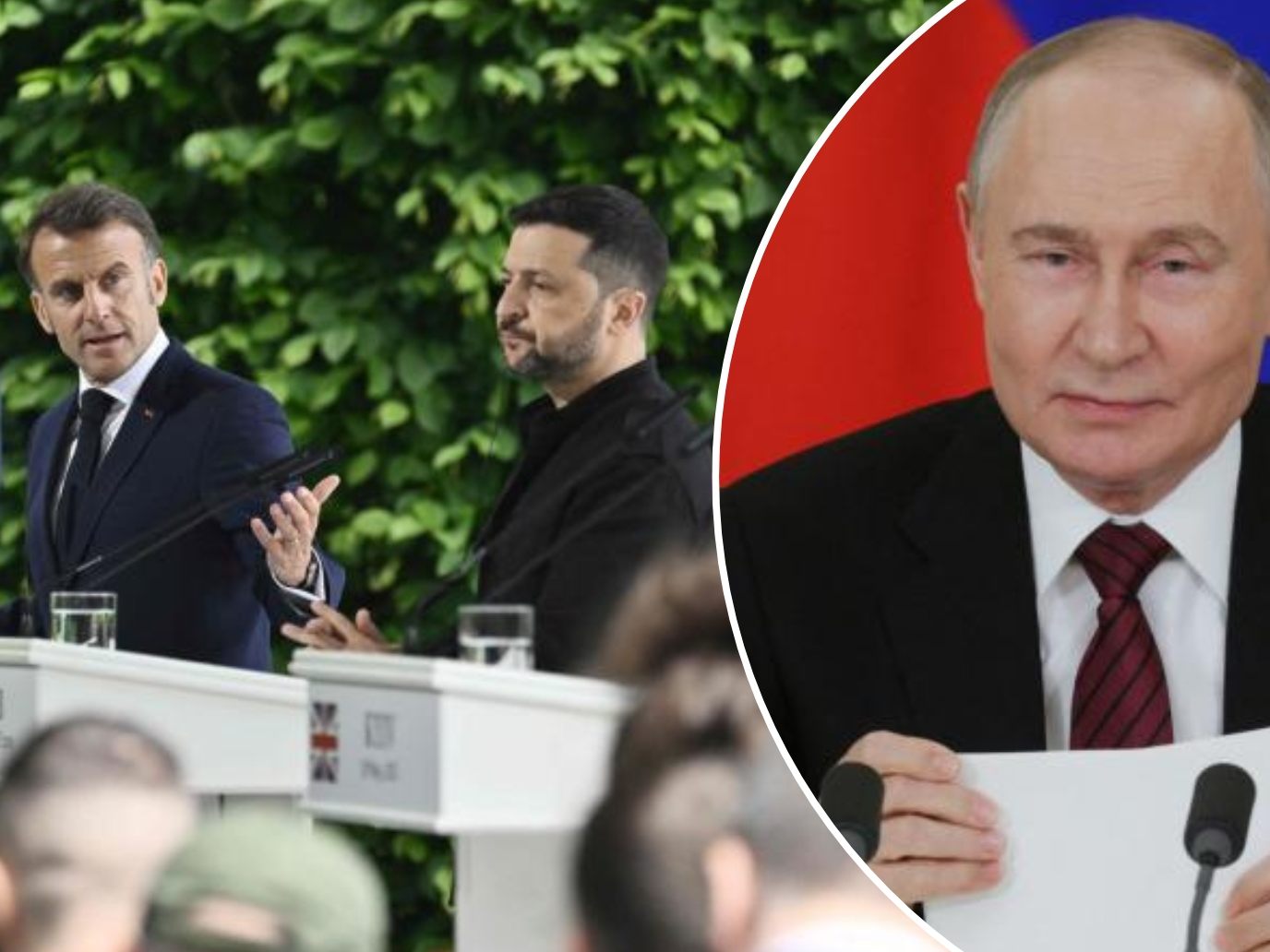 Die europäischen Verbündeten der Ukraine wollen eine Waffenruhe erreichen.