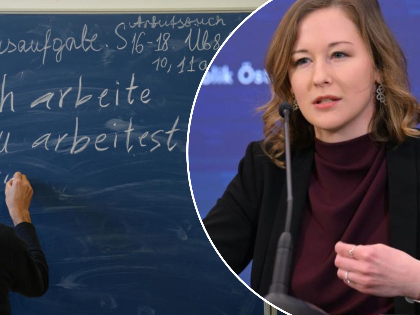 Plakolm kündigte einen strengen Kurs an. Plakolm kündigte einen strengen Kurs an.