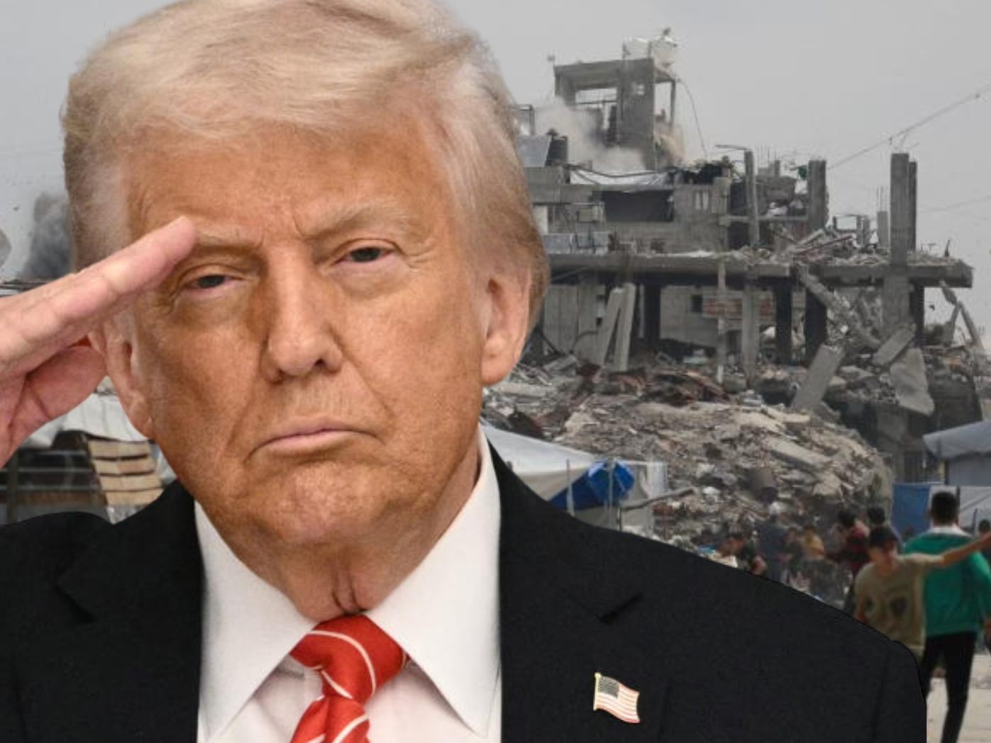 Trump will den Gazastreifen zu einer "Freiheitszone" machen. Was genau er damit meint, blieb zunächst offen.