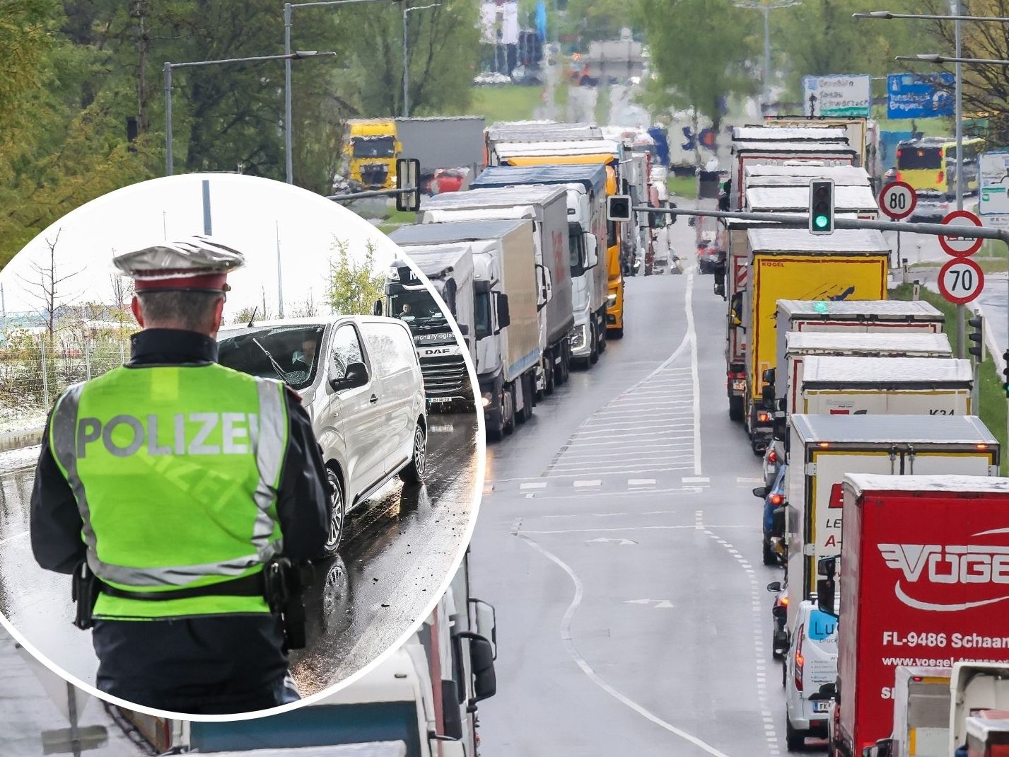 Wie reagiert die Polizei auf das Verkehrschaos beim Güterbahnhof? Wie reagiert die Polizei auf das Verkehrschaos beim Güterbahnhof?