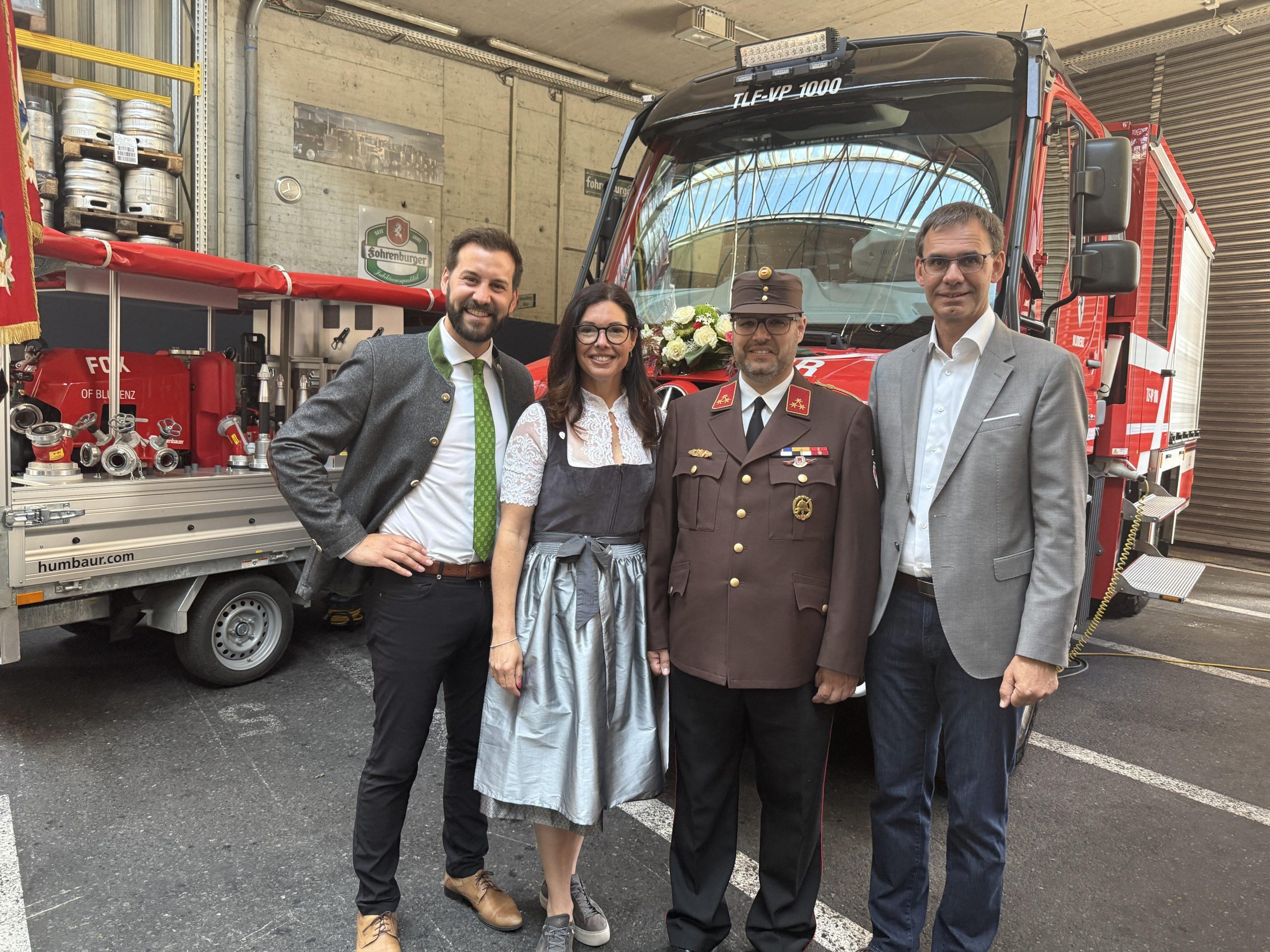 Fahrzeugweihe Feuerwehr Bludenz