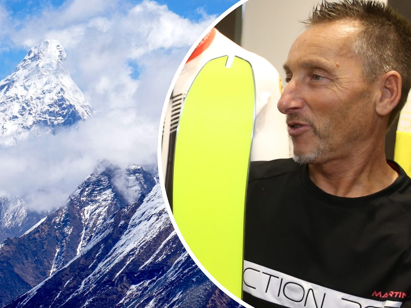 Tragödie am Himalaya: Unternehmer Martin Hornegger (r.) tödlich verunglückt.