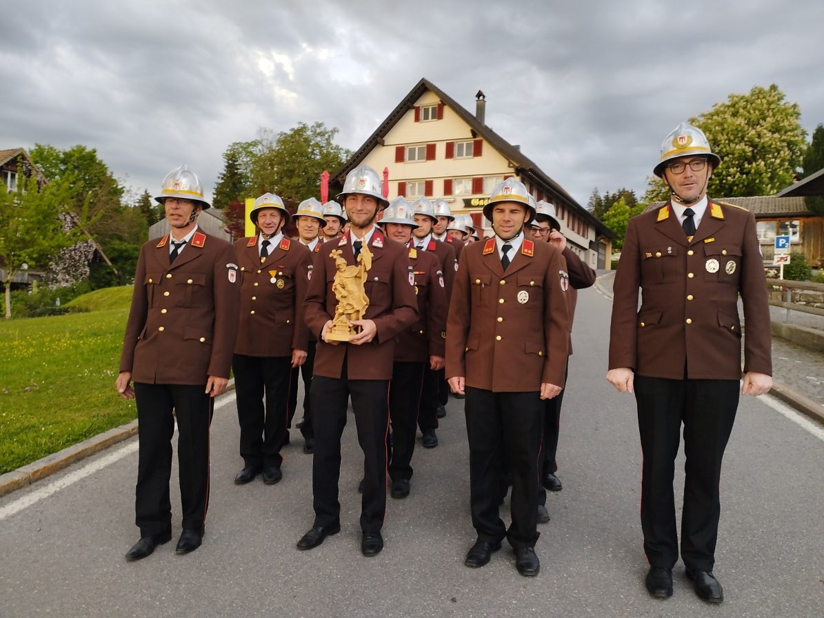Die Feuerwehr Bildstein feierte den Schutzpatron. Die Feuerwehr Bildstein feierte den Schutzpatron.