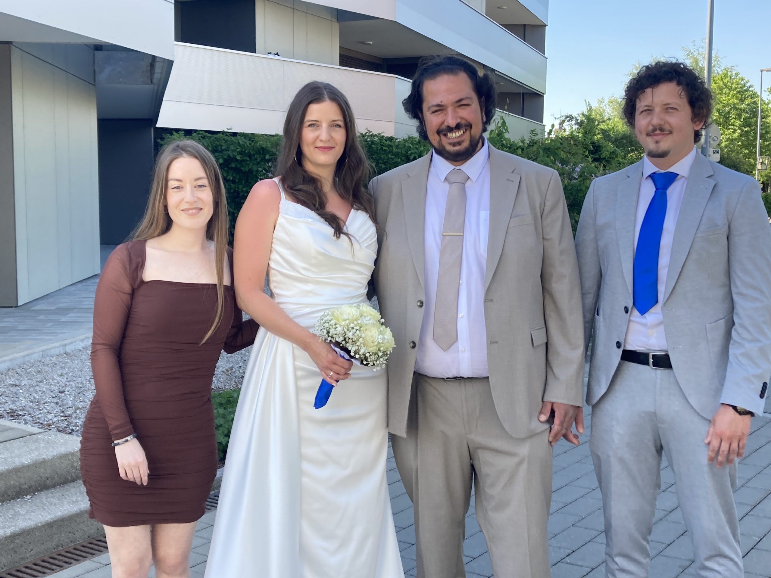 Stefanie Hüttmayr und Christian Djordevic feierten ihre standesamtliche Trauung. Stefanie Hüttmayr und Christian Djordevic feierten ihre standesamtliche Trauung.