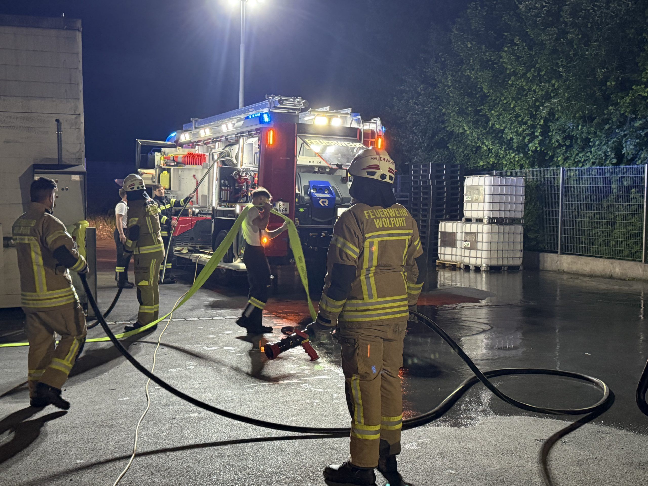 Feuerwehr im Einsatz