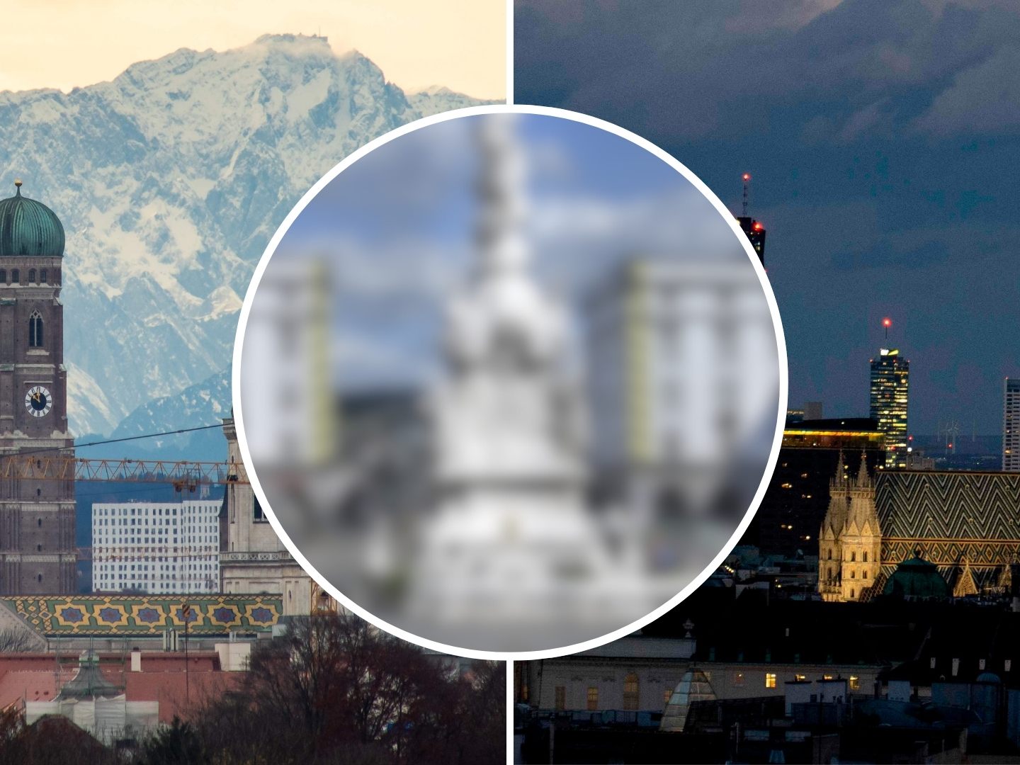 München (l.) bleibt Europas teuerste Immobilienstadt, Wien (r.) auf Platz zwei. München (l.) bleibt Europas teuerste Immobilienstadt, Wien (r.) auf Platz zwei.