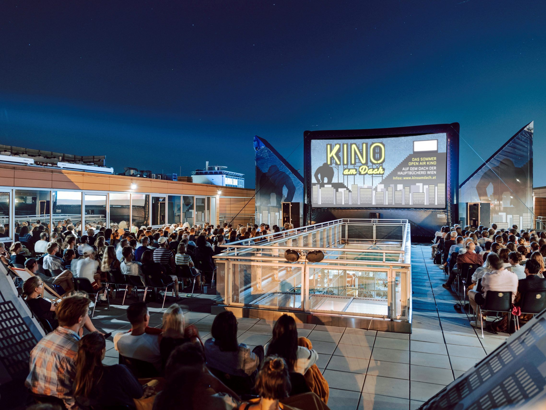 Das Programm beim Kino am Dach 2025 im Detail.
