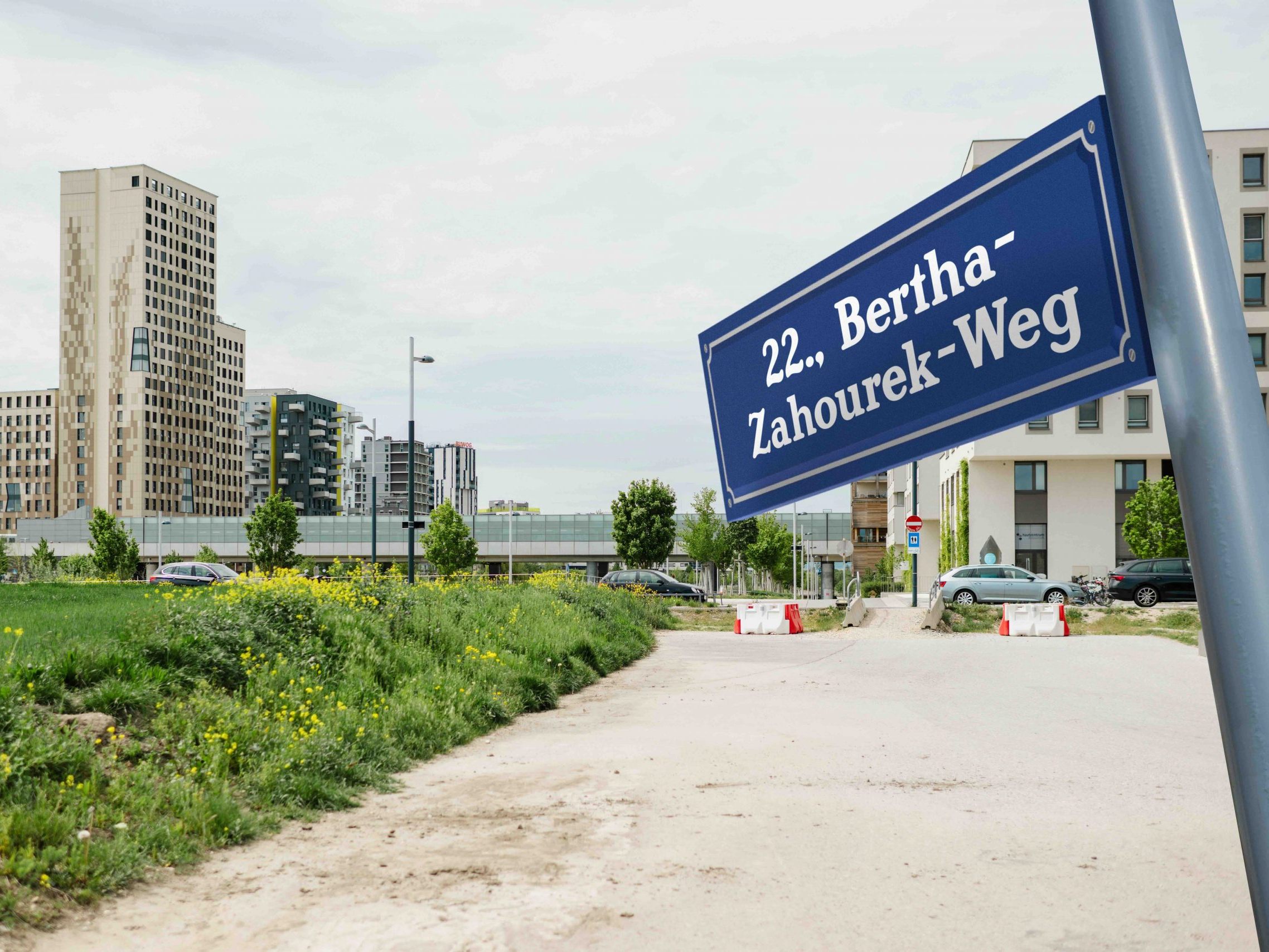 Acht neue weibliche Straßennamen entstehen in der Wiener Seestadt.