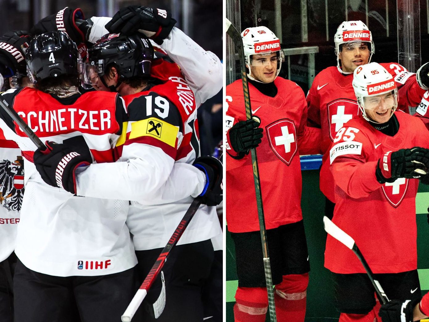 Österreich trifft im Viertelfinale der Eishockey-WM auf die Schweiz