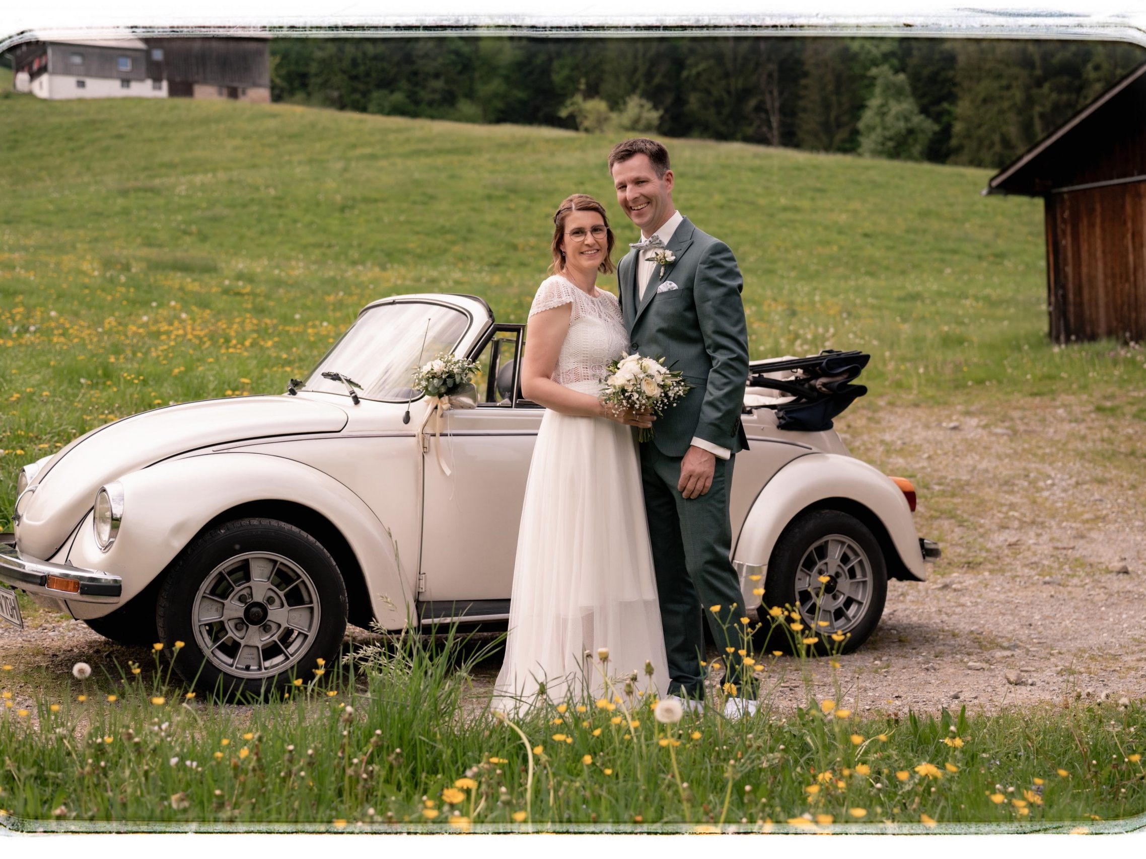 Tanja und Bernhard Feuerstein gaben sich das Jawort