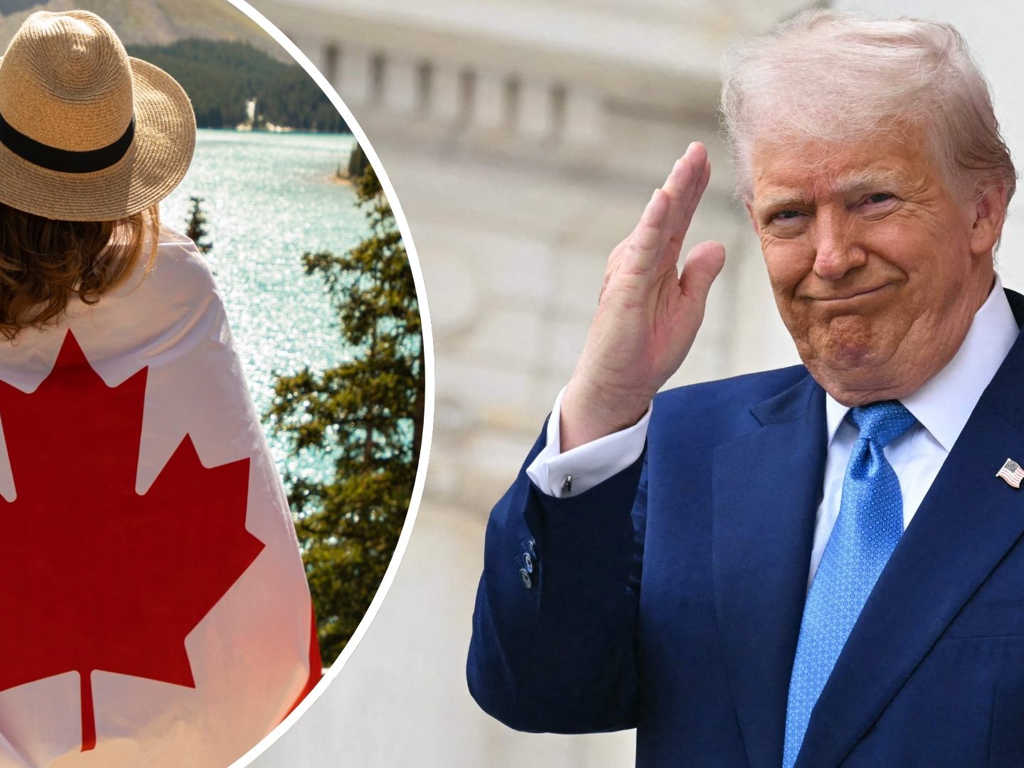 61 Milliarden oder gratis - Trump versucht Kanada zu "kaufen". 61 Milliarden oder gratis - Trump versucht Kanada zu "kaufen".