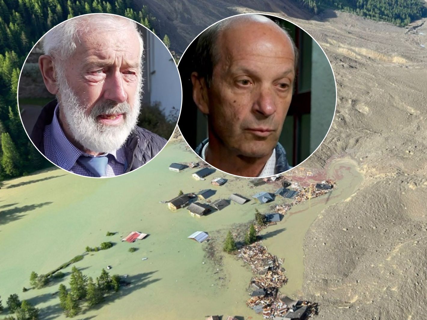 Mehrere Häuser in angrenzenden Weilern evakuiert - Furcht vor Dammbruch Mehrere Häuser in angrenzenden Weilern evakuiert - Furcht vor Dammbruch