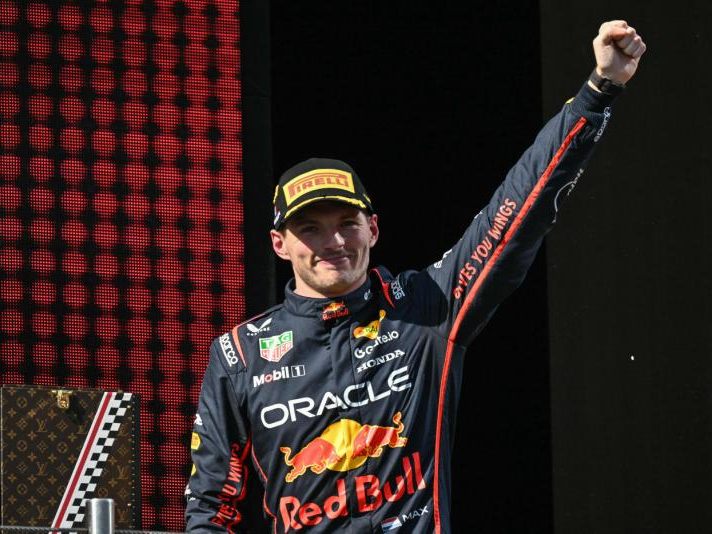 Verstappen gewann das Rennen in Italien.