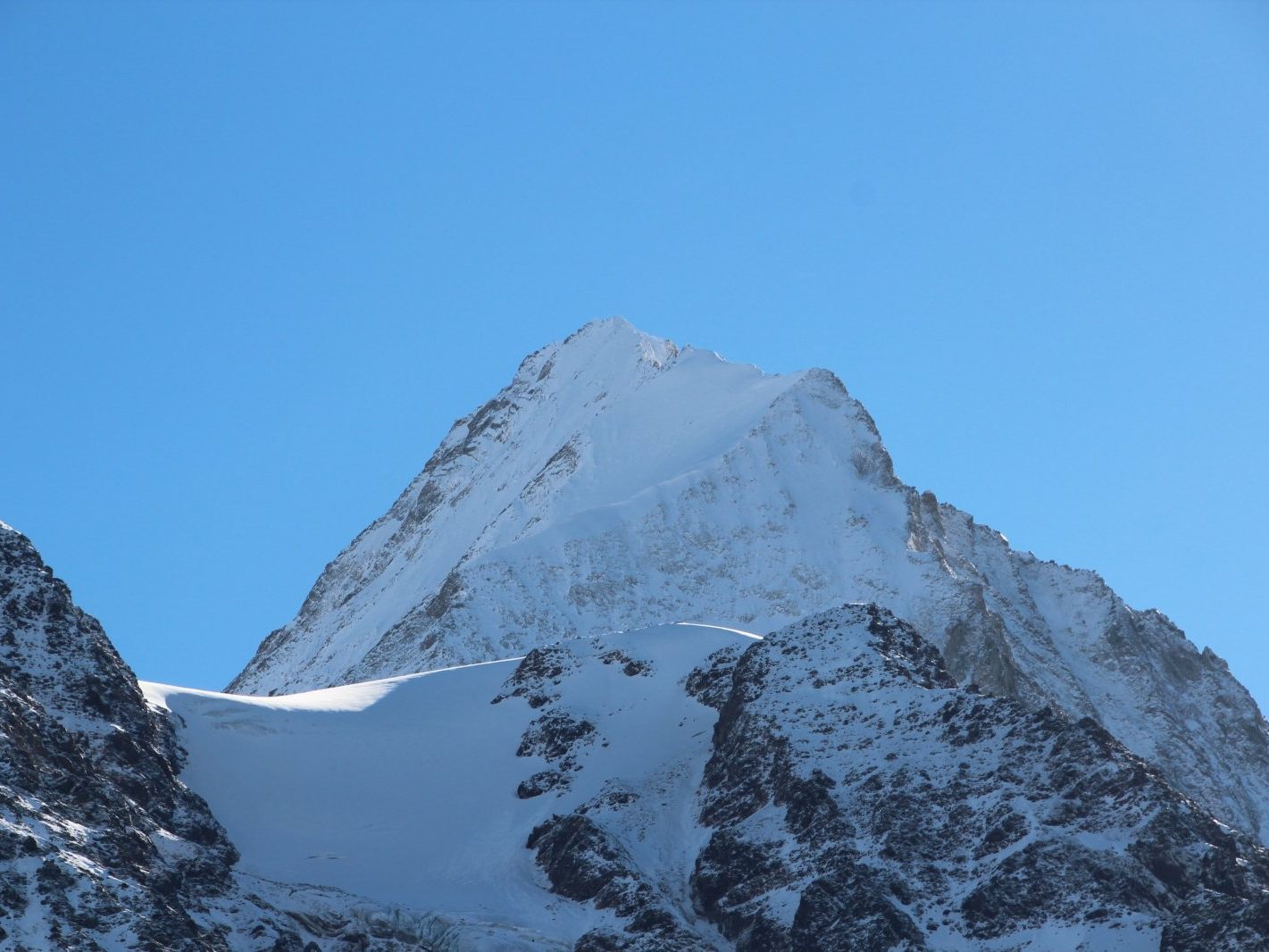 Bergsturz in den Schweizer Alpen. Bergsturz in den Schweizer Alpen.