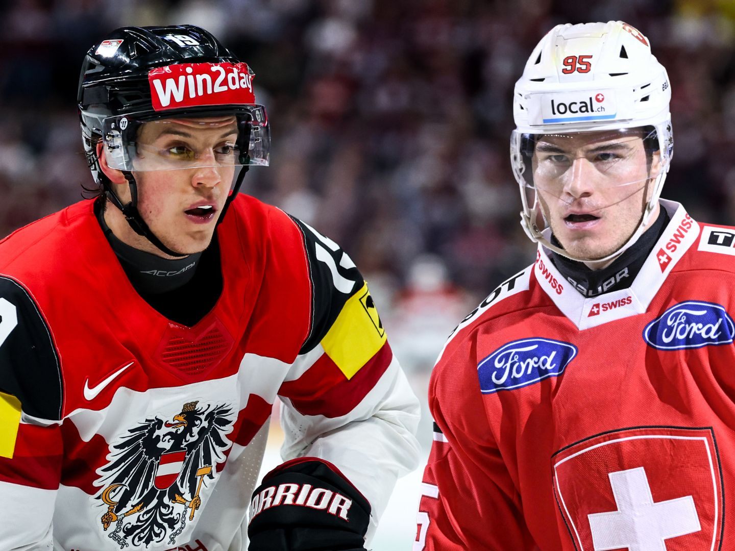 Österreich geht als Underdog in das Duell gegen die Schweiz